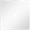 vidaXL T&ecirc;te de douche plongeante carr&eacute;e en acier inoxydable 30x30 cm