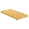 vidaXL Dessus de table 50x100x4 cm bambou