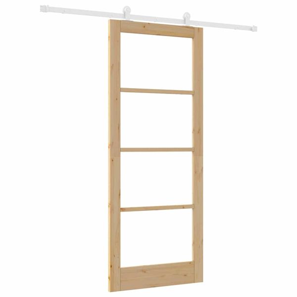vidaXL Porte coulissante ORKDAL Naturel 86 x 211 cm