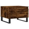 vidaXL Tables basses 2 pcs ch&ecirc;ne fum&eacute; 50x46x35 cm bois d'ing&eacute;nierie