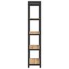 vidaXL &Eacute;tag&egrave;re Ch&ecirc;ne artisanal 60 x 30 x 155 cm Bois d'ing&eacute;nierie