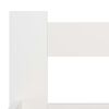 vidaXL Cadre de lit sans matelas blanc bois massif de pin 200x200 cm