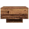 vidaXL Table basse Bois Ancien 55 x 55 x 31 cm Bois d'ing&eacute;nierie