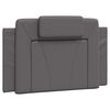 vidaXL Cadre de lit Viana sans matelas gris 90x190 cm similicuir