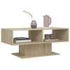 vidaXL Table basse chêne sonoma 103,5x50x44,5 cm bois d'ingénierie
