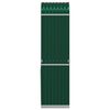 vidaXL Porte-b&ucirc;ches vert 40x45x170 cm acier galvanis&eacute;