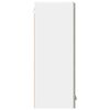 vidaXL Armoire suspendue 2 pcs Gris b&eacute;ton et Blanc 30 x 31 x 80 cm