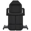 vidaXL Chaise de traitement de beauté Similicuir Noir 180x62x78 cm