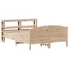vidaXL Cadre de lit sans matelas 135x190 cm bois de pin massif