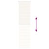 vidaXL Store z&egrave;bre beige marbr&eacute; largeur du tissu 60,9 cm polyester