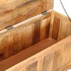 vidaXL Bo&icirc;te de rangement 100x38x45 cm Bois de manguier solide