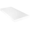 vidaXL Lit avec matelas Gris et blanc Similicuir 180 x 200 cm