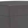 vidaXL Banc Gris 100x35x41 cm Similicuir