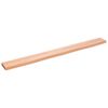 vidaXL &Eacute;tag&egrave;re murale marron clair 100x10x2cm bois ch&ecirc;ne massif trait&eacute;