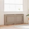 vidaXL Cache-Radiateur 2 pcs Marron 172 x 19 x 81,5cm