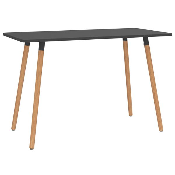 vidaXL Ensemble de salle &agrave; manger 5 pcs Rouge