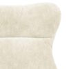 vidaXL fauteuil Cr&egrave;me 69 x 74 x 93 cm Velours