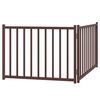 vidaXL Barri&egrave;re pour chien pliable 2 panneaux 160 cm bois sapin massif