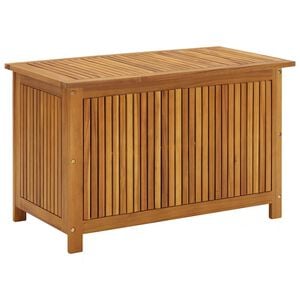 vidaXL Bo&icirc;te de rangement de jardin 90x50x58 cm bois d'acacia massif