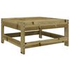 vidaXL Salon de jardin 6 pcs bois de pin impr&eacute;gn&eacute;
