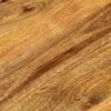 vidaXL Dessus de table 120x50x2,5 cm ovale bois massif de manguier