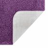 vidaXL Ensemble de tapis de bain antid&eacute;rapants 3 pcs Violet PP