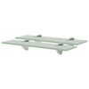 vidaXL &Eacute;tag&egrave;res murales 2 pcs Verre 40 x 10 cm 8 mm