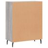 vidaXL Buffet sonoma gris 69,5x34x90 cm bois d'ing&eacute;nierie