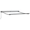 vidaXL Auvent R&eacute;tractable Beige 300 x 250 cm Aluminium et Tissu