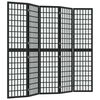 vidaXL Cloison de s&eacute;paration pliable 5 panneaux 200x170 cm Noir