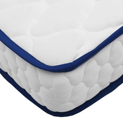 vidaXL Matelas en mousse à mémoire de forme blanc 140x190x17 cm