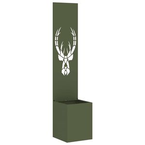 vidaXL &Eacute;cran de confidentialit&eacute; de jardin Vert olive 32 x 32 x 150 cm