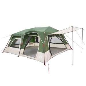 vidaXL Tente Instantan&eacute;e 10 personne Vert