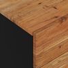 vidaXL Table de chevet 50x33x60cm Bois d'acacia solide et d'ing&eacute;nierie