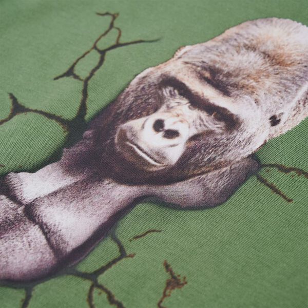 T-shirt enfants &agrave; manches longues kaki clair 104