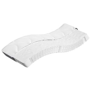 vidaXL Matelas &agrave; ressorts ensach&eacute;s moyen 90x220 cm