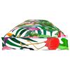 vidaXL Set de coussins de palette Floral 2 pcs Motif Feuille Verte