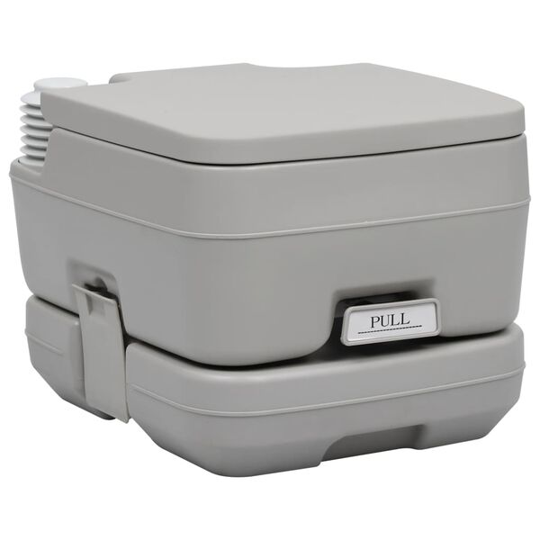 vidaXL Ensemble de toilette et r&eacute;servoir d'eau de camping portable