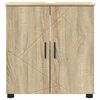 vidaXL Cabinet de salle de bain Ch&ecirc;ne Sonoma 61 x 35 x 64 cm