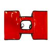 Willex Sacoches de v&eacute;lo Tarpaulin 40 L Rouge