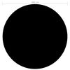 vidaXL Couverture de piscine Noir 300 cm PE