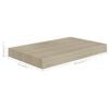 vidaXL Étagère murale flottante chêne 40x23x3,8 cm MDF