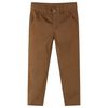 Pantalons pour enfants cognac 92