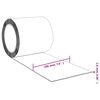 vidaXL Rideau de porte transparent 200 mmx1,6 mm 50 m PVC