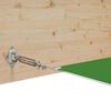 vidaXL Auvent vertical Vert clair 140x600 cm Tissu oxford