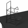 vidaXL Bureau de jeu avec pieds en forme de Y Noir 90x60x75 cm