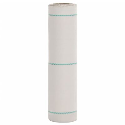 vidaXL Membrane anti-mauvaises herbes blanc 0,5x150 m PP