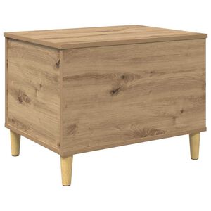 vidaXL Cabinet de chevet Ch&ecirc;ne artisanal 60 x 44,5 x 45 cm