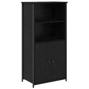 vidaXL Haut Armoire Chêne noir 62 x 36 x 121,5 cm Bois d'ingénierie