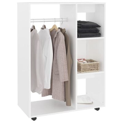 vidaXL Garde-robe Blanc 80x40x110 cm Bois d’ingénierie